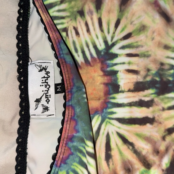 O-Mighty mushroom tie-dye midi skirt - Picture 4 of 5